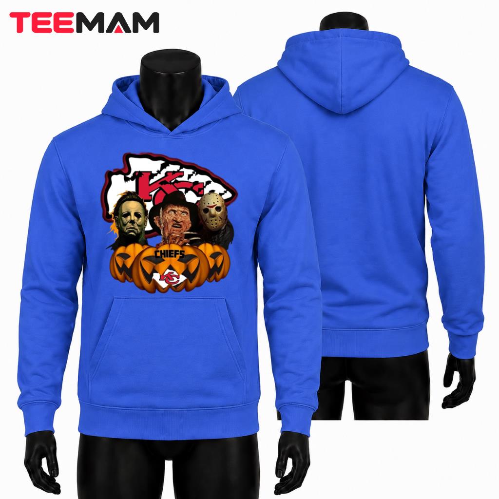 Kansas City Chiefs Halloween Hoodie Michael Freddy Jason Kansas City Chiefs Halloween Hoodie Michael Freddy Jason