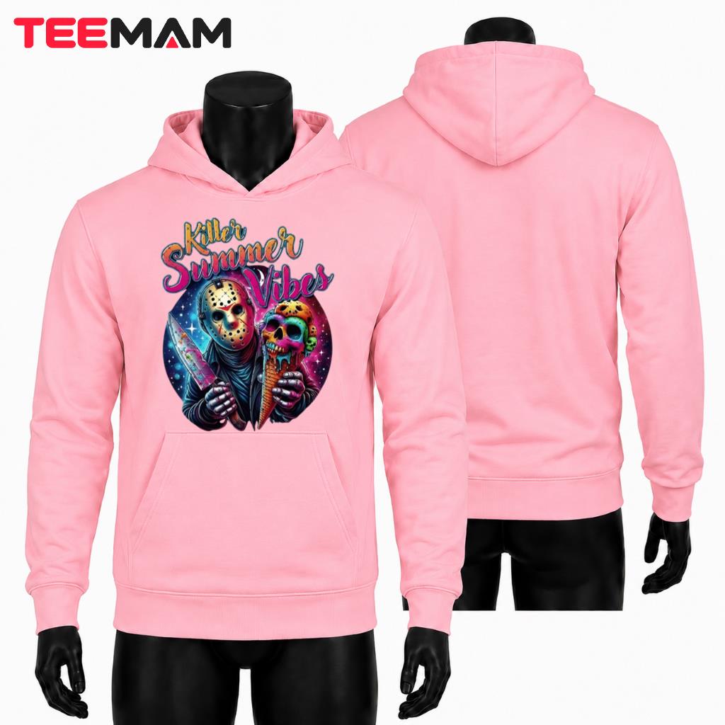 Killer Summer Vibes Hoodie Horror Ice Cream Skull Killer Summer Vibes Hoodie Horror Ice Cream Skull