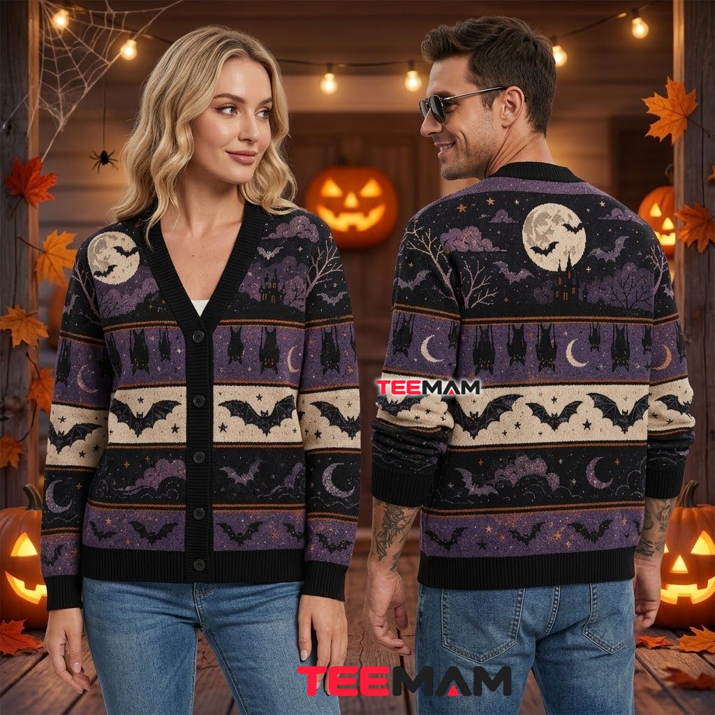 Kitten Halloween Cardigan Witch Cat Pumpkin 2 Kitten Halloween Cardigan Witch Cat Pumpkin 2
