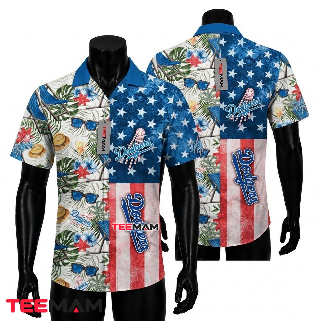Los Angeles Dodgers Button Up Shirt Daisy Los Angeles Dodgers Button Up Shirt Daisy