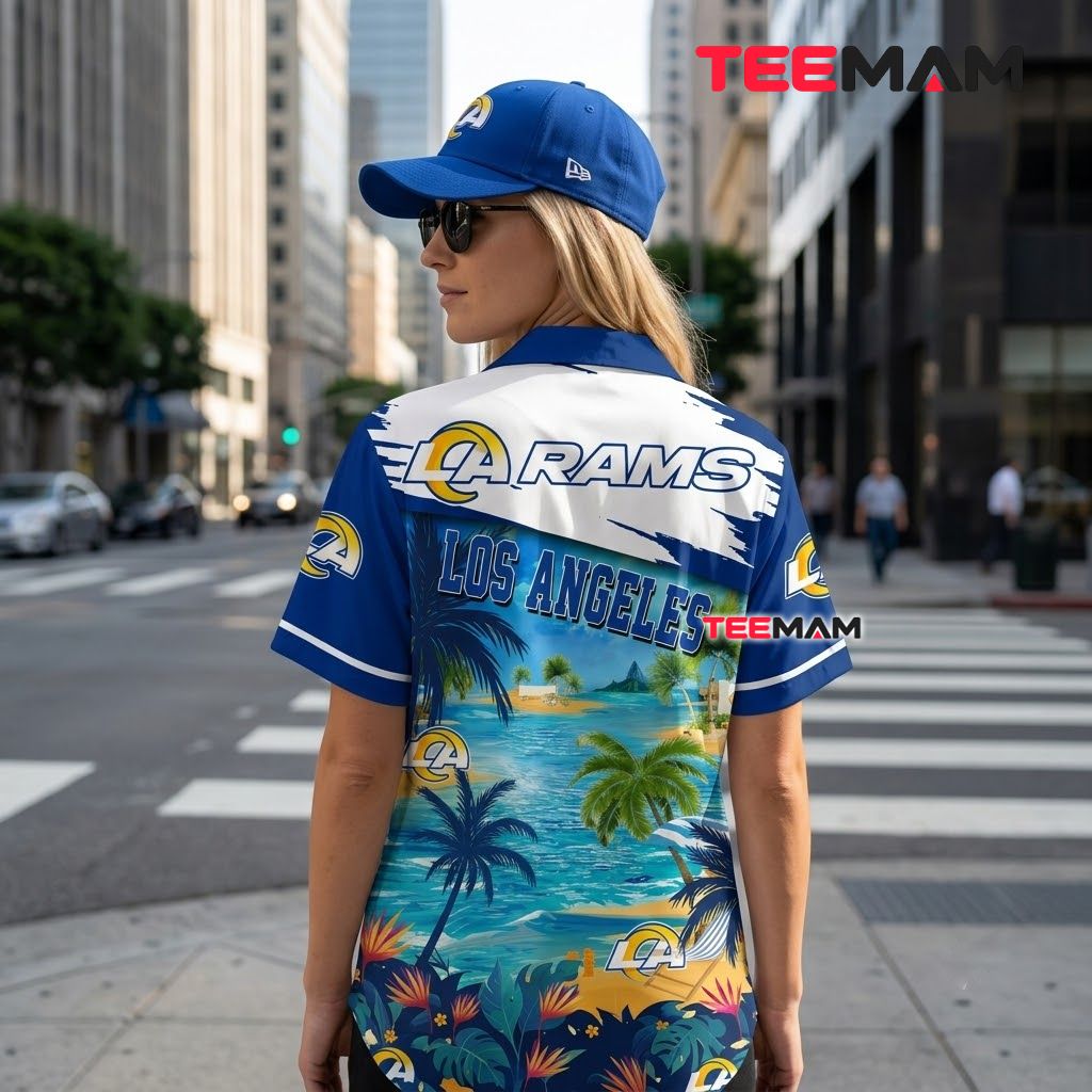 Los Angeles Rams Tropical Shirt Island Tropical Beach Version 3 Los Angeles Rams Tropical Shirt Island Tropical Beach Version 3