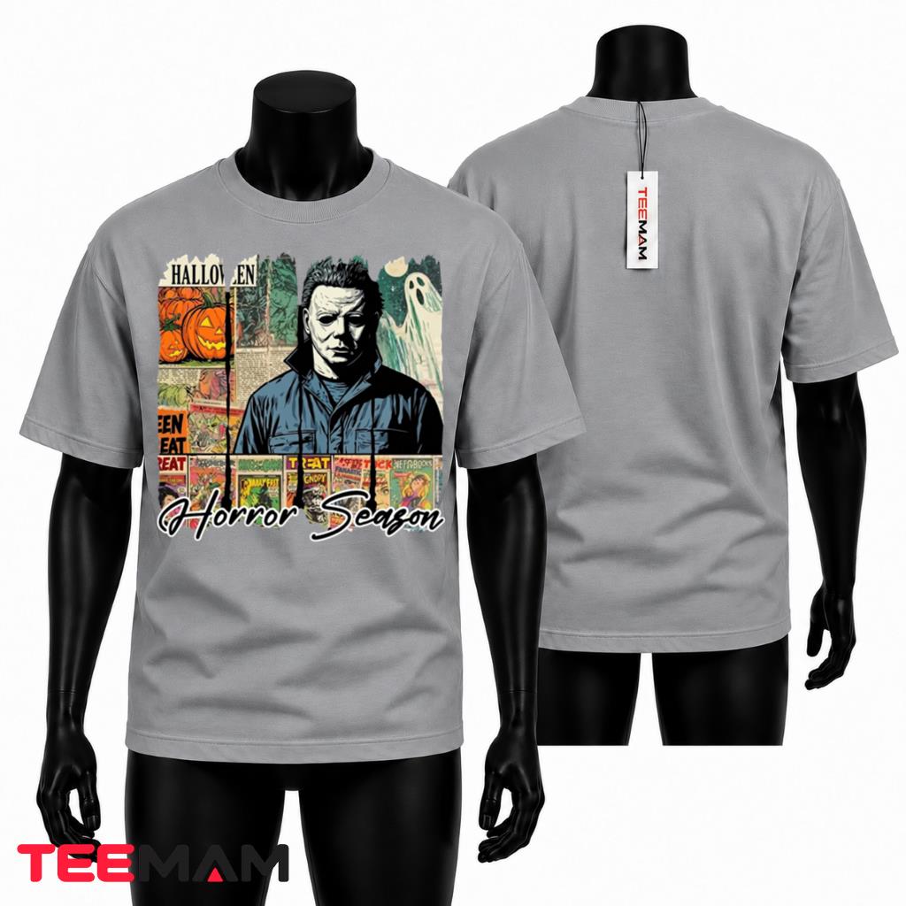 Michael Myers Halloween T-Shirt Horror Season Vintage Comic