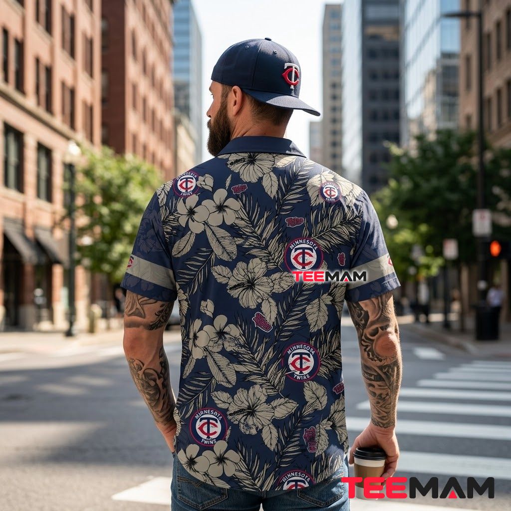 Minnesota Twins Hawaiian Shirt Tiki Surfing Version 3 Minnesota Twins Hawaiian Shirt Tiki Surfing Version 3