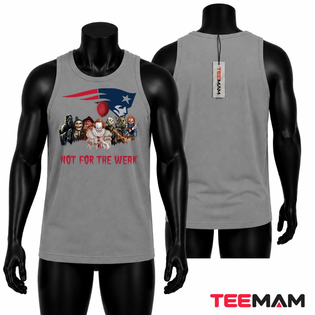 New England Patriots Halloween Tank Top Horror Icons Squad New England Patriots Halloween Tank Top Horror Icons Squad
