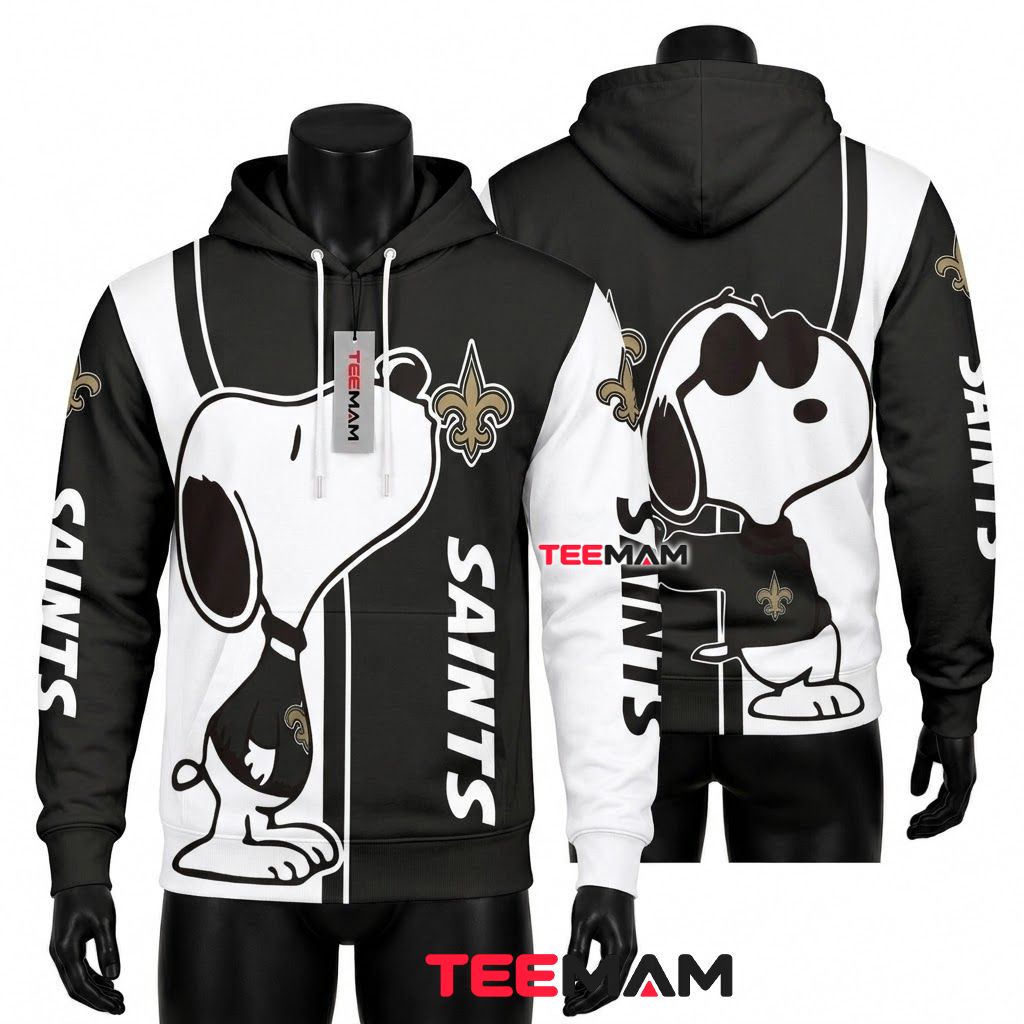 New Orleans Saints 3D Hoodie Reaper Jack O Lantern