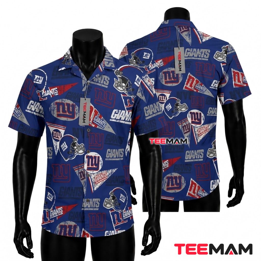 New York Giants Hawaiian Shirt Horror Characters New York Giants Hawaiian Shirt Horror Characters