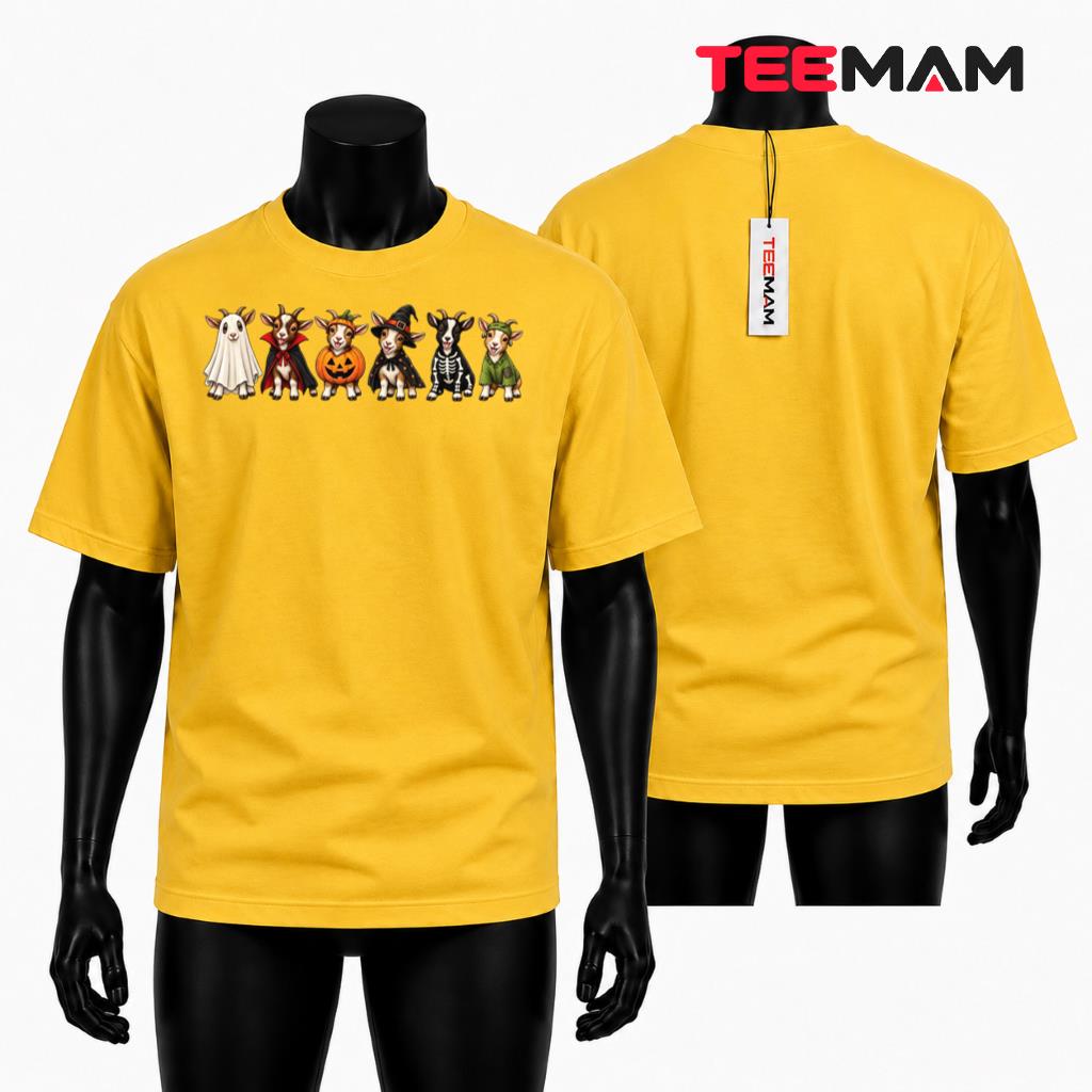oating Halloween Costume T-Shirt Spooky Farm Animal Party