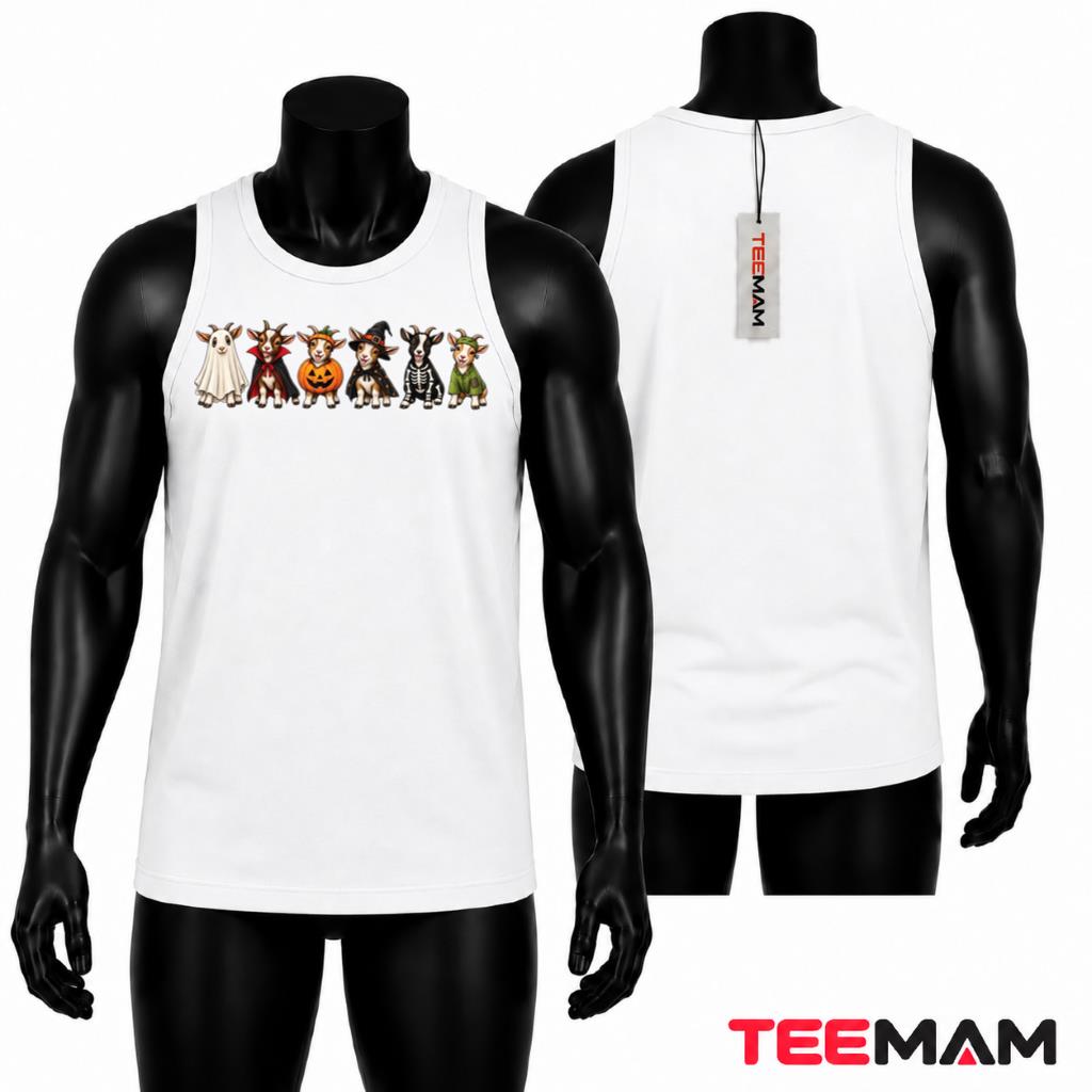 oating Halloween Costume Tank Top Spooky Farm Animal Party oating Halloween Costume Tank Top Spooky Farm Animal Party