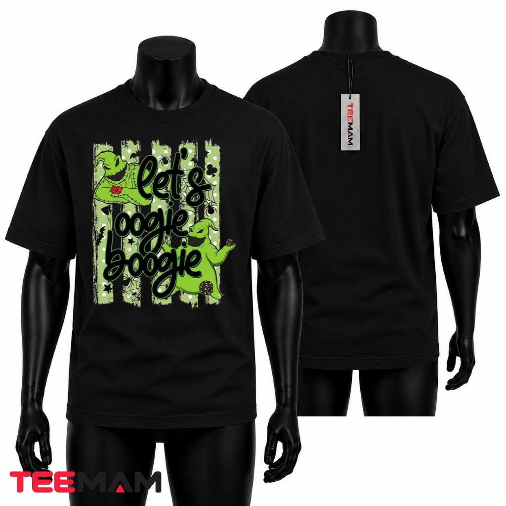 Oogie Boogie Halloween T-Shirt Dice Green Spooky