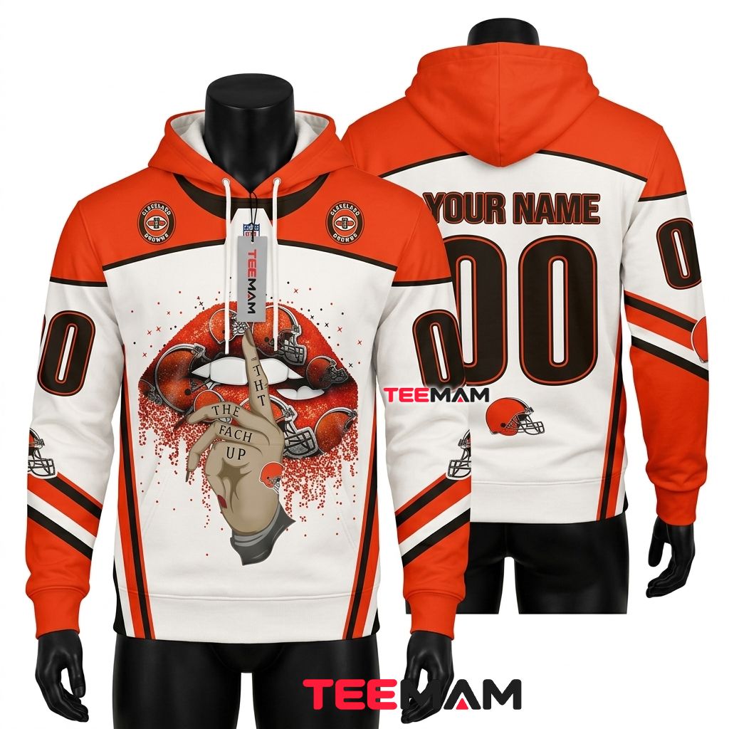 Personalized Cleveland Browns 3D Hoodie Mickey Goofy Donald Personalized Cleveland Browns 3D Hoodie Mickey Goofy Donald