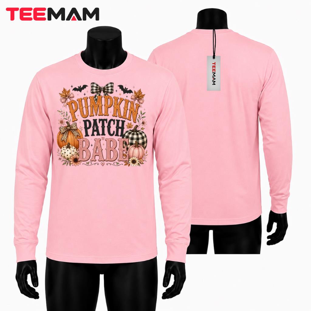 Pumpkin Patch Babe Long Sleeve Fall Coquette Leopard Bow Pumpkin Patch Babe Long Sleeve Fall Coquette Leopard Bow