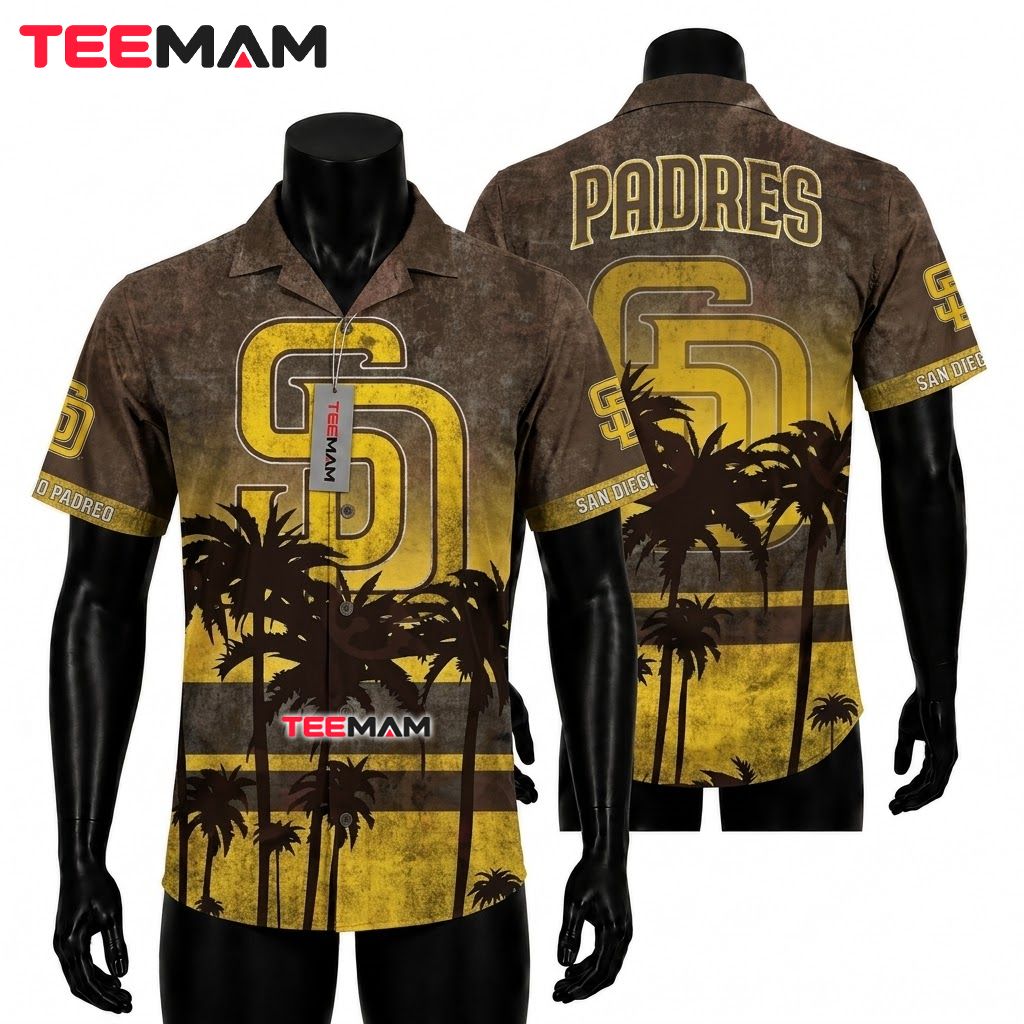 San Diego Padres Tropical Shirt Parrot