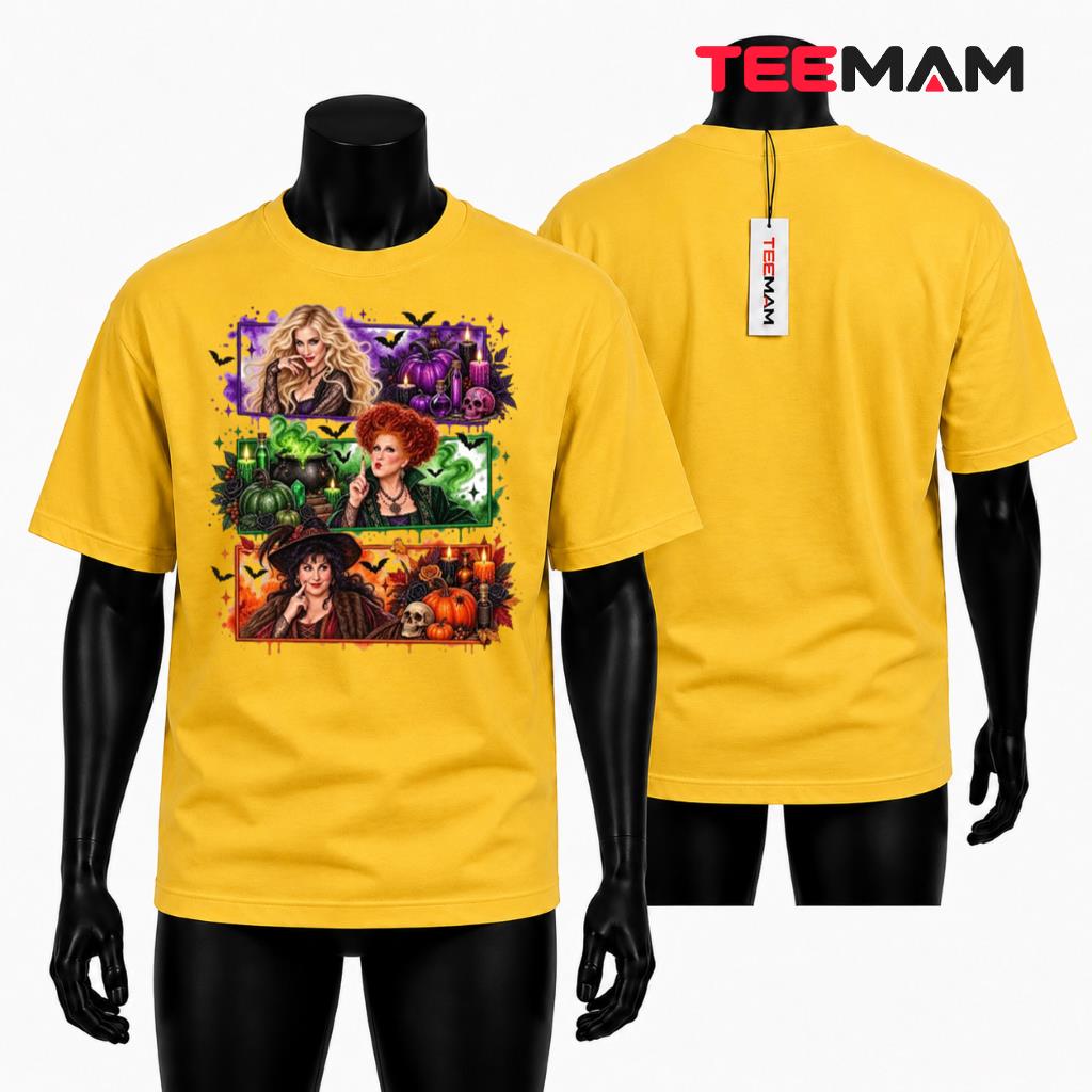 Sanderson Sisters Halloween T-Shirt Hocus Pocus Witch