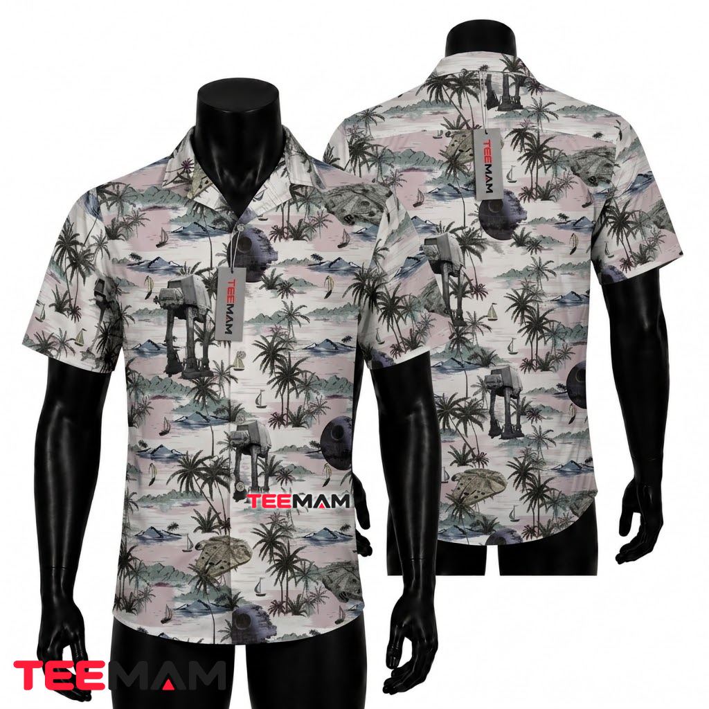 Lilo Stitch Hawaiian Shirt Coconut Palm Tree Hula