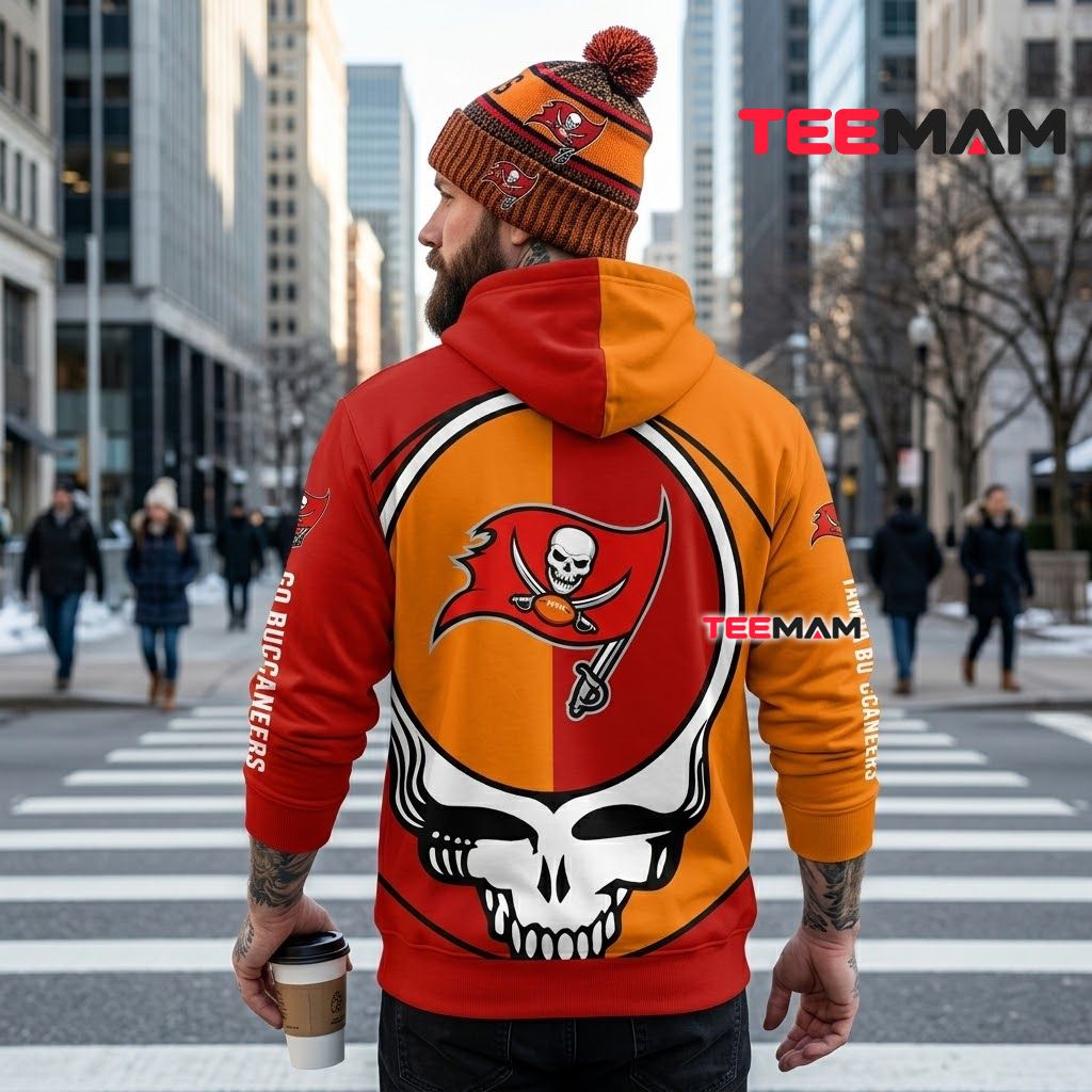 Tampa Bay Buccaneers 3D Hoodie Grateful Dead Steal Your Face Logo Version 3 Tampa Bay Buccaneers 3D Hoodie Grateful Dead Steal Your Face Logo Version 3