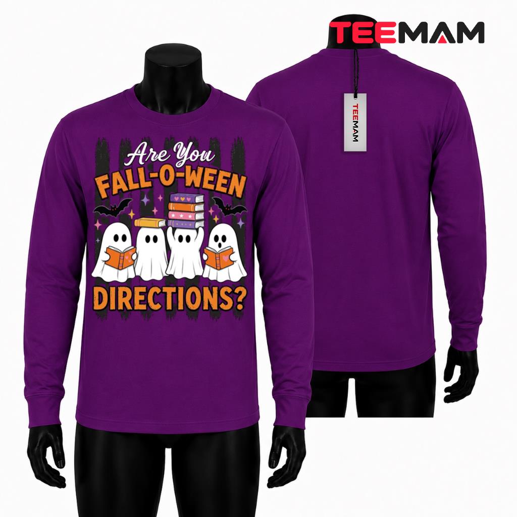 Teacher Halloween Long Sleeve Fall O Ween Directions Teacher Halloween Long Sleeve Fall O Ween Directions