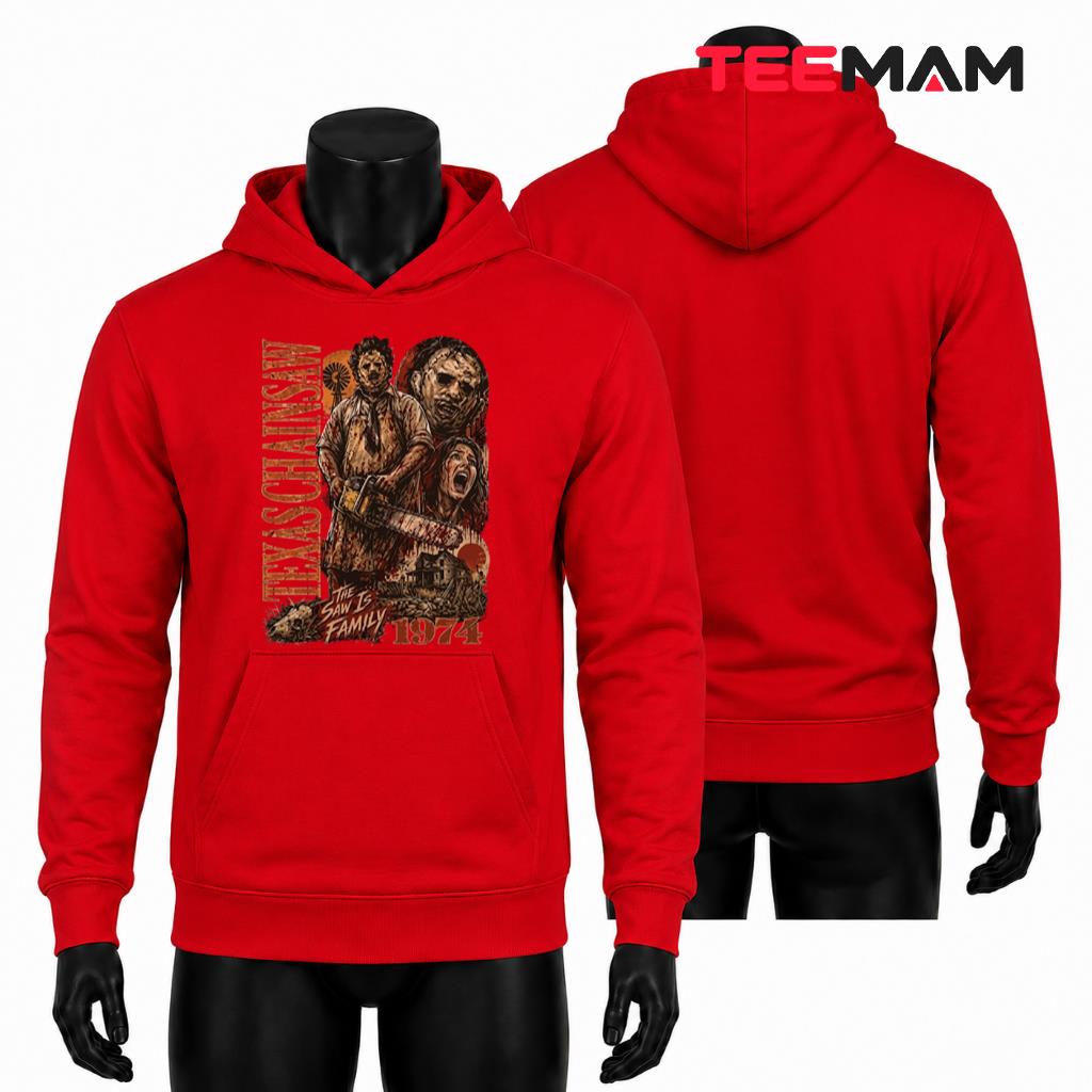 Texas Chainsaw Massacre Hoodie Leatherface Horror Texas Chainsaw Massacre Hoodie Leatherface Horror