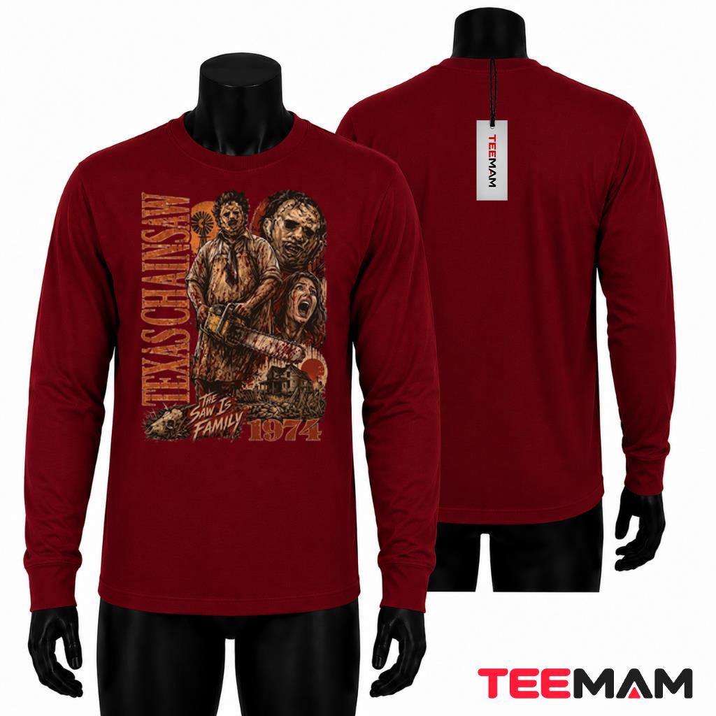 Texas Chainsaw Massacre Long Sleeve Leatherface Horror Texas Chainsaw Massacre Long Sleeve Leatherface Horror