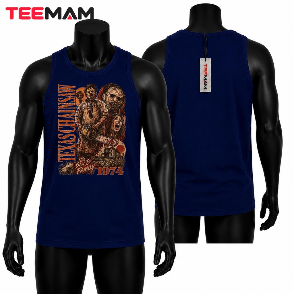 Texas Chainsaw Massacre Tank Top Leatherface Horror Texas Chainsaw Massacre Tank Top Leatherface Horror