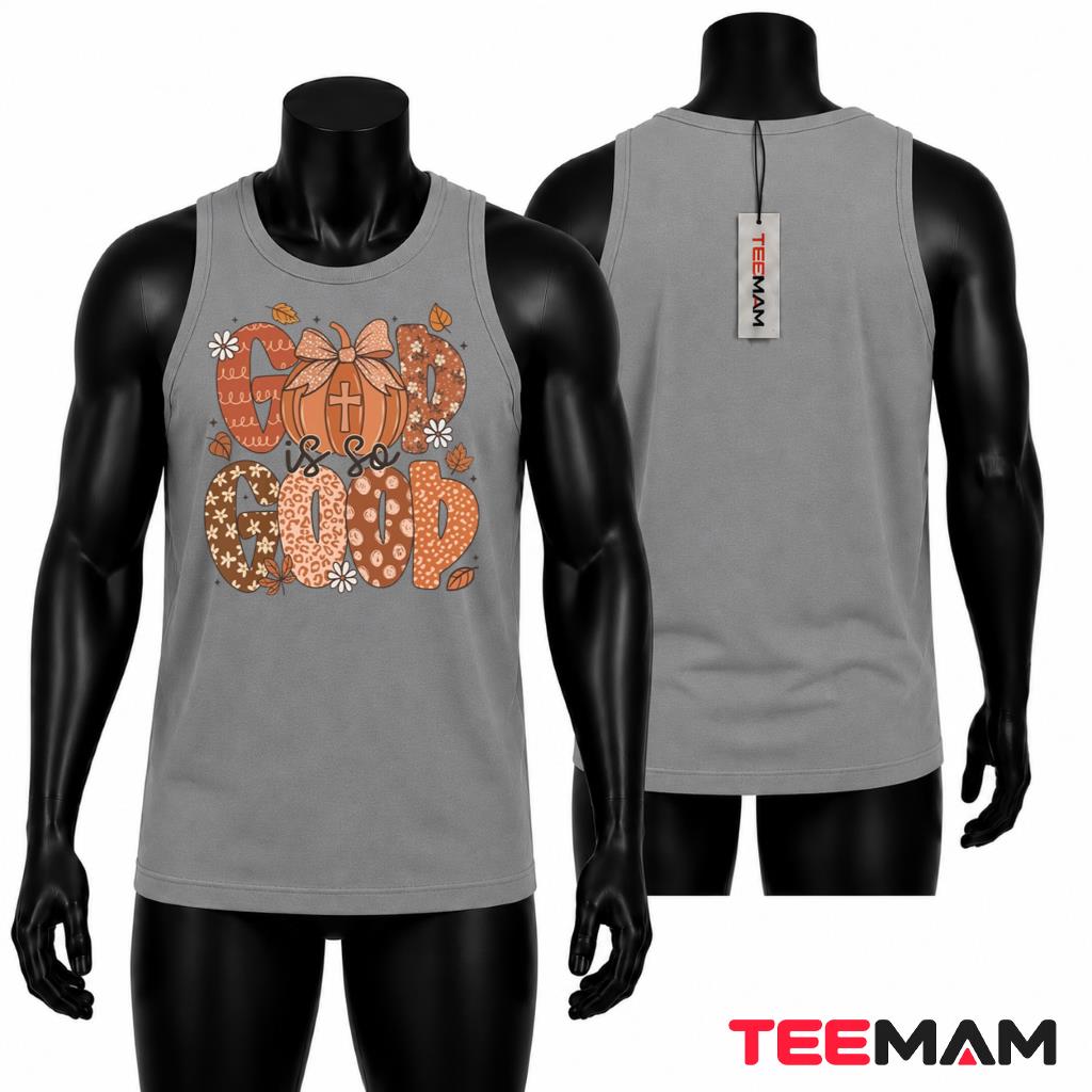 Thanksgiving Pumpkin Sweatshirt God Is So Good Tank Top Thanksgiving Pumpkin Sweatshirt God Is So Good Tank Top