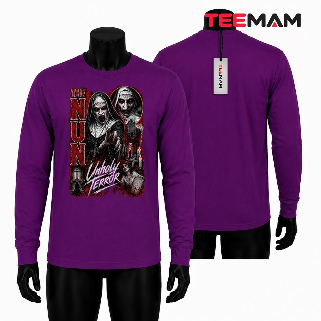 The Nun Halloween Long Sleeve Horror Movie Scary Spooky The Nun Halloween Long Sleeve Horror Movie Scary Spooky