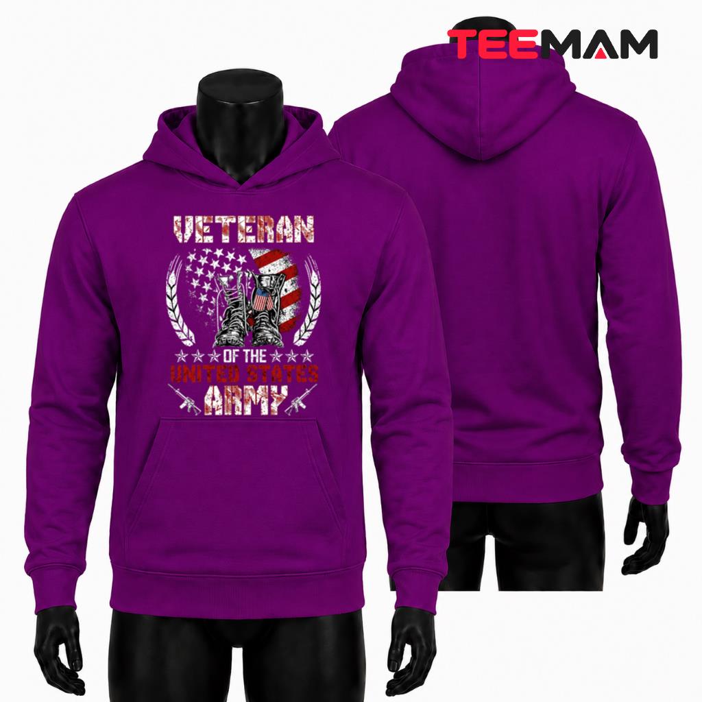 Veteran Of The United States Army Flag Military Graphic Hoodie Veteran Of The United States Army Flag Military Graphic Hoodie