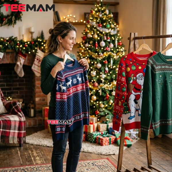 Choosing The Right Ugly Christmas Sweater For A Party