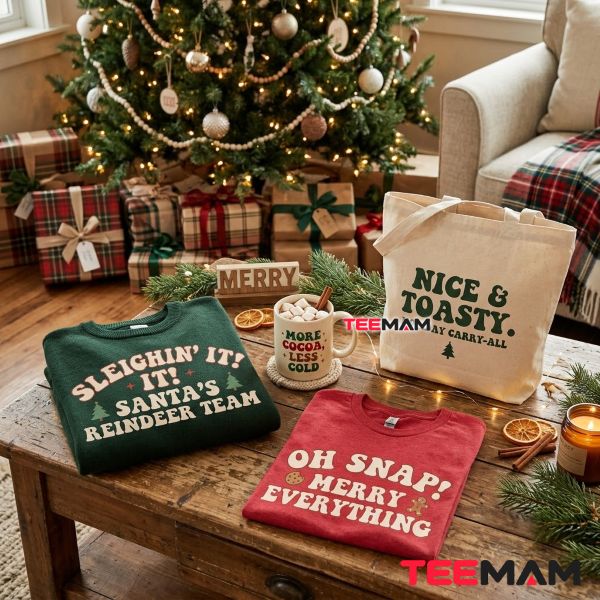 Christmas Puns On Holiday Merchandise