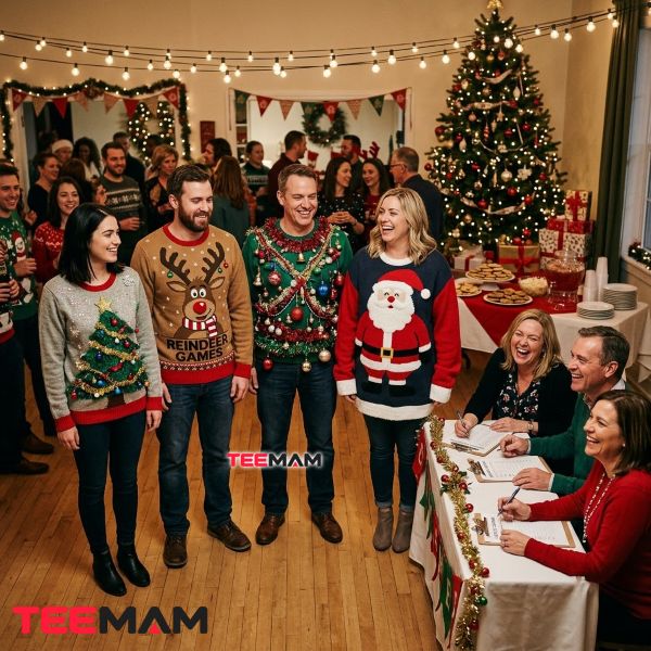 Christmas Sweater Contest Ideas For A Fun Holiday Party