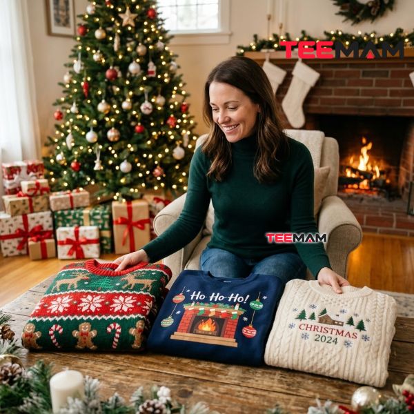 Classic Sweater Sweatshirt Or Custom Christmas Design