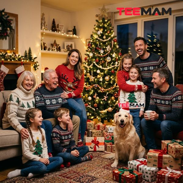 Cute Cozy Ugly Christmas Sweaters For Family Gatherings