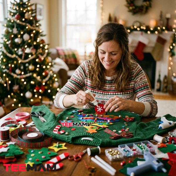 DIY Ugly Christmas Sweater Ideas For Christmas Parties