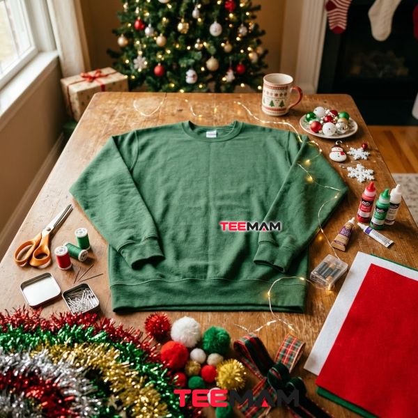 DIY Ugly Christmas Sweater Materials And Supplies