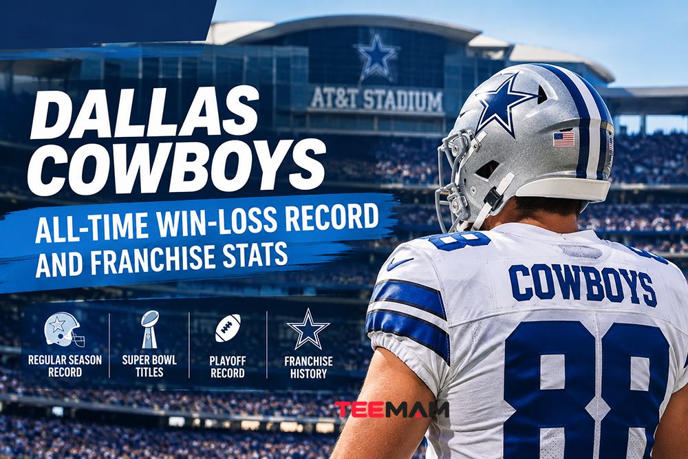 Dallas Cowboys All-Time Win-Loss Record and Franchise Stats