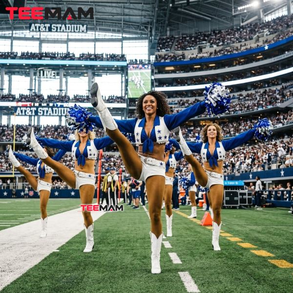 Dallas Cowboys Cheerleaders Salary At AT&T Stadium