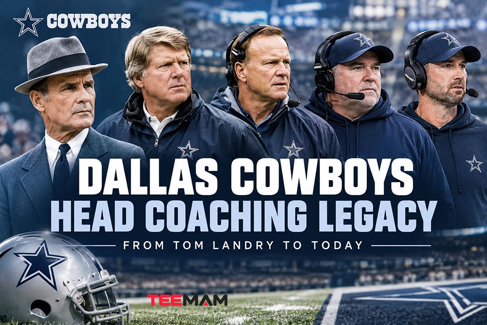 Dallas Cowboys Head Coaching Legacy From Tom Landry to Today