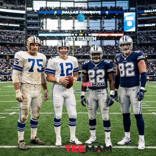 Dallas Cowboys Legends Across Football Eras