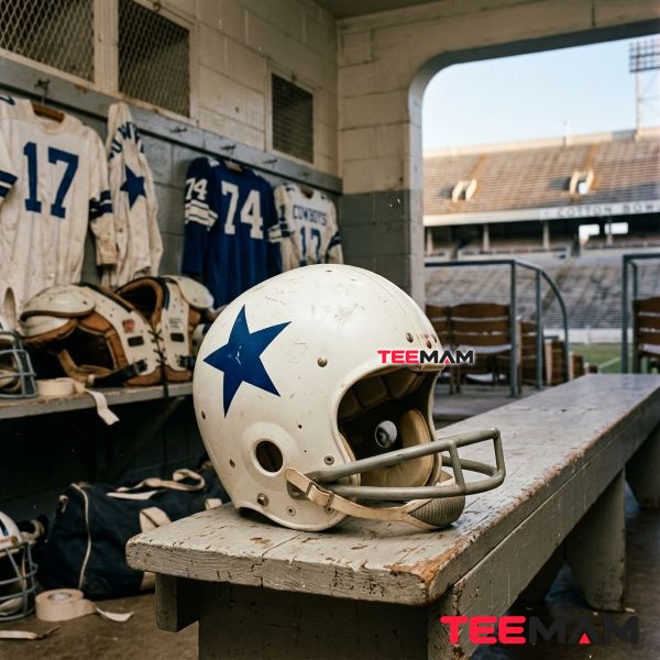 The Meaning Behind the Dallas Cowboys Star Logo 10 Dallas Cowboys Original Blue Star Helmet 1960
