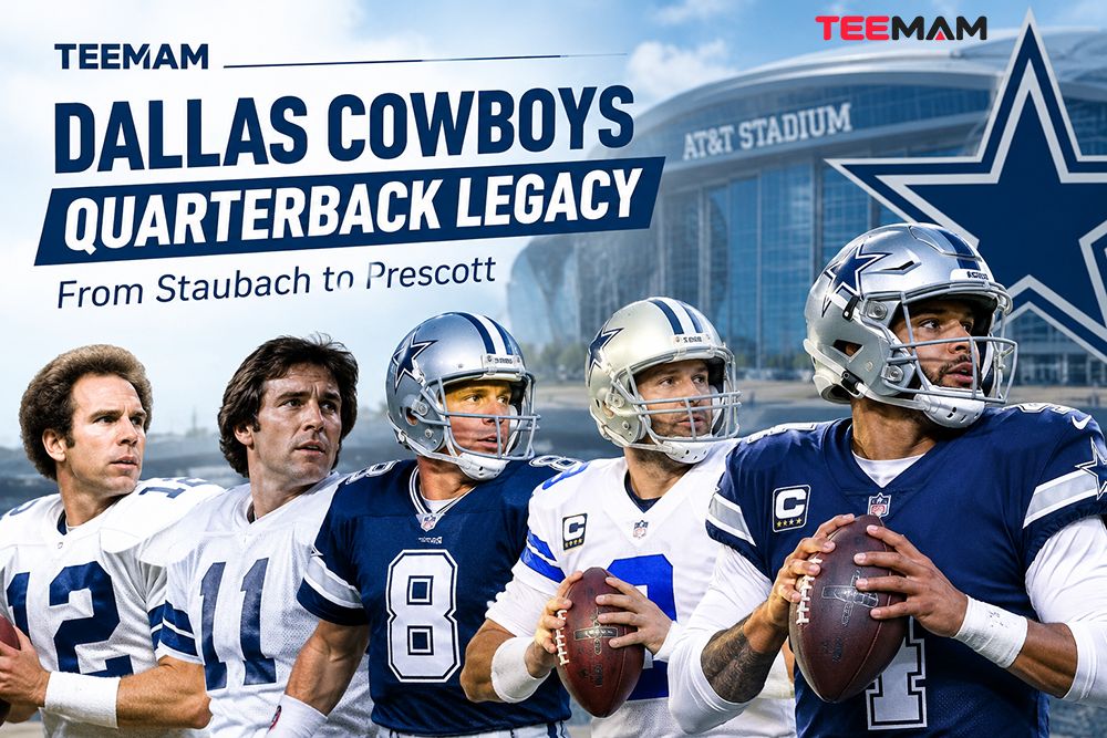 Dallas Cowboys Quarterback Legacy From Staubach to Prescott