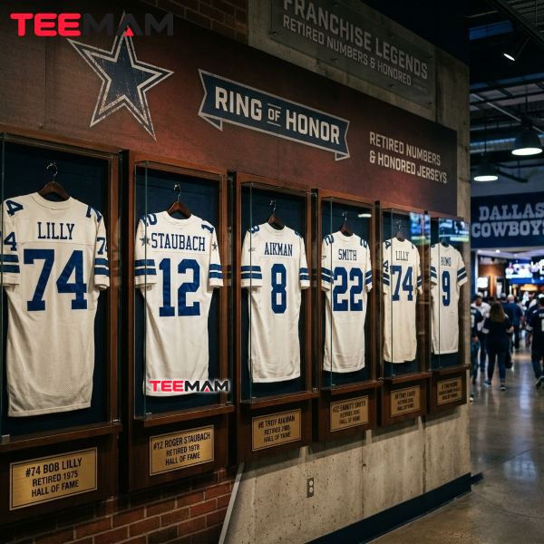 Dallas Cowboys Retired Jersey Numbers Tradition