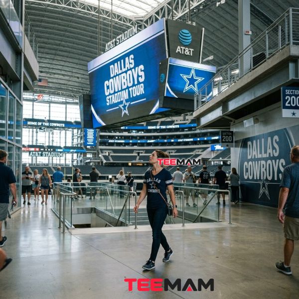 Dallas Cowboys Stadium Tour AT&T Stadium Concourse