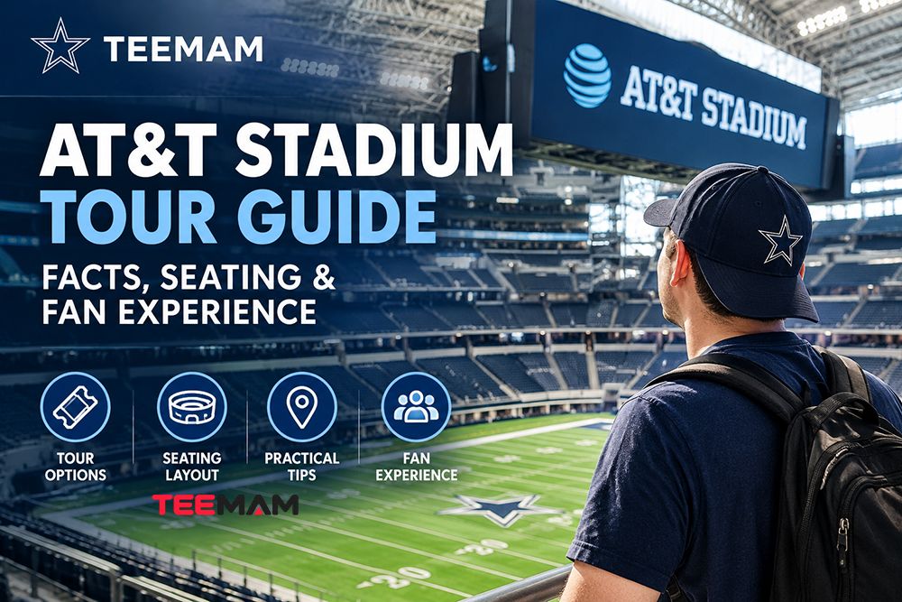 Dallas Cowboys Stadium Tour AT&T Stadium Facts, Seating & Fan Experience