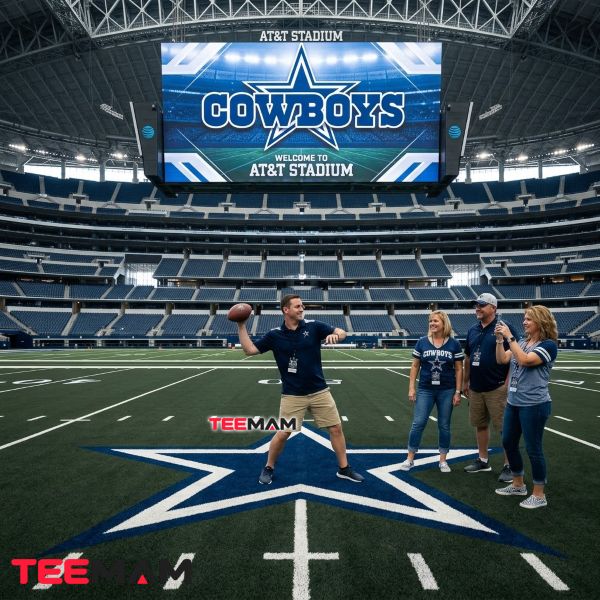 Dallas Cowboys Stadium Tour Field Access At Midfield