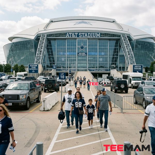 Dallas Cowboys Stadium Tour Parking And Arrival