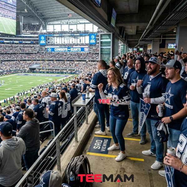 Dallas Cowboys Standing Room Only Game Experience