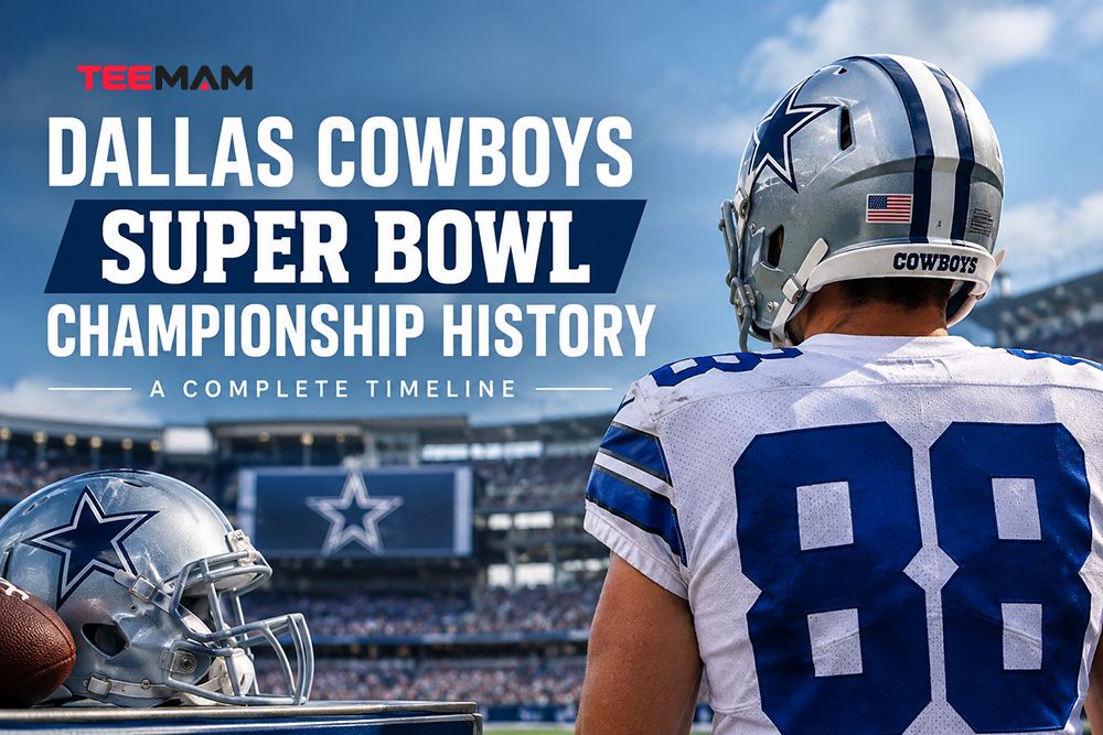 Dallas Cowboys Super Bowl Championship History A Complete Timeline
