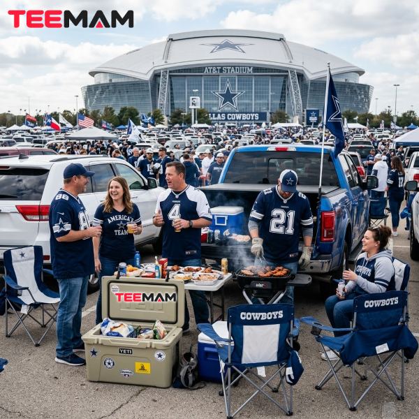 Dallas Cowboys Tailgating And Parking Before The Game