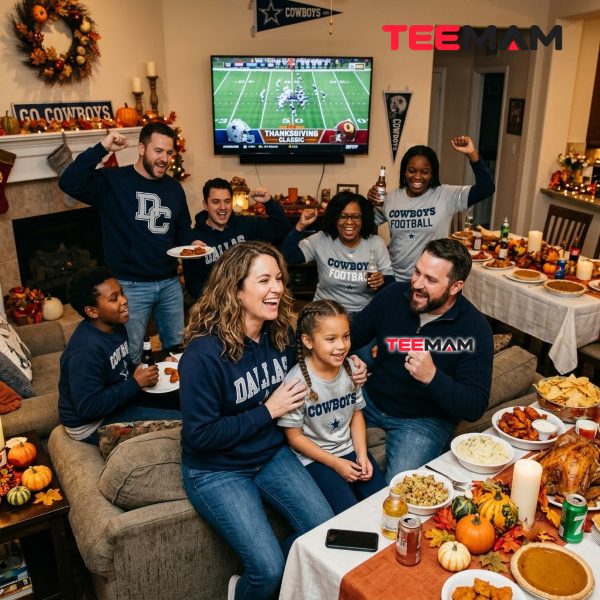 Dallas Cowboys Thanksgiving Watch Party Family