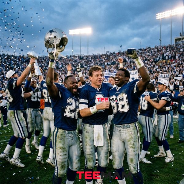 The Triplets Era: Aikman, Emmitt Smith & Irvin's Dallas Cowboys Dynasty 13 Dallas Cowboys Three Super Bowls Dynasty Celebration