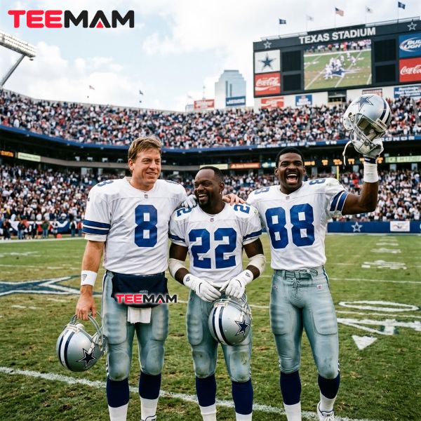 The Triplets Era: Aikman, Emmitt Smith & Irvin's Dallas Cowboys Dynasty 10 Dallas Cowboys Triplets Aikman Smith Irvin Dynasty